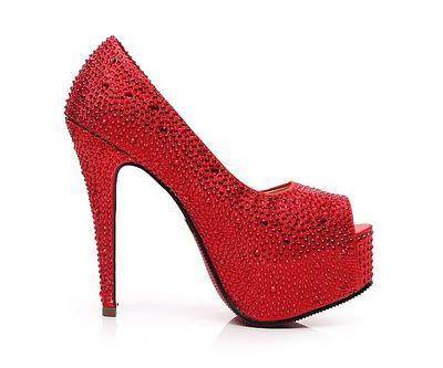 Wholesale Fashion Ladies Dance Shoes Popular Open Toe Shimmering Party High Heels for Women