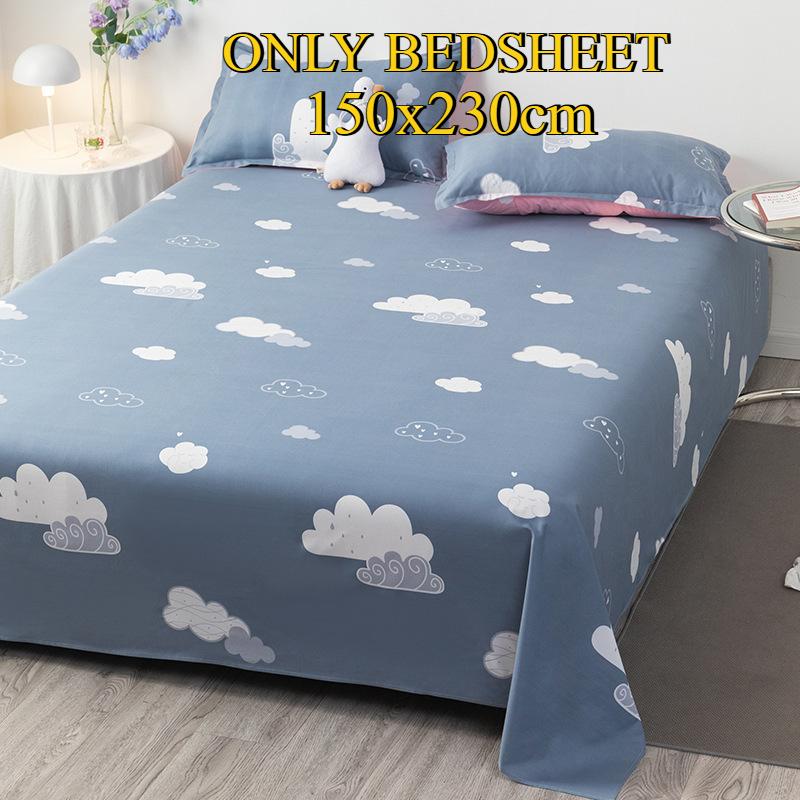 K pokožce šetrné broušené prostěradlo Zesílené Jednolůžko Dvojlůžko Vícespecifikační prostěradla pro všechna roční období