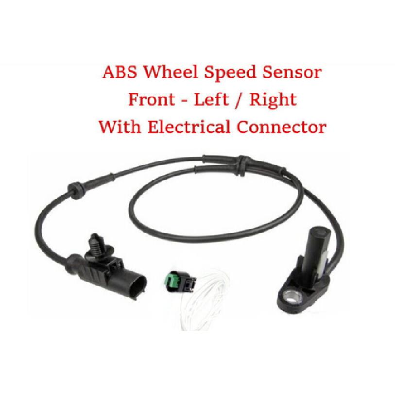ABS Wheel Speed Sensor Front L / R W/Connector Fits Land Rover LR3 2005-2009