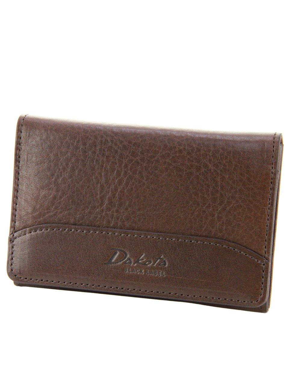 

Black Dakota Black Label Jasman Business Card Holder Chocolate [Dakota Label] BL-626003-41