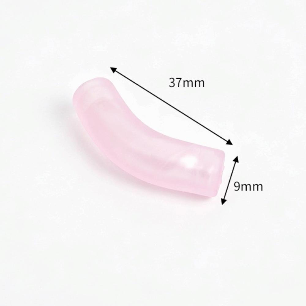 With Hole Curved Glass Beads 37 Styles Polka Dot Beads Lampwork Beads for 20pcs Diy Jewelry Making