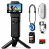 Kamera do Bindowania SJCAM C400 Kamera Akcji 4K 7 Godzin Ciągłego Nagrywania Stabilizacja Obrazu Ekran Dotykowy Wodoodporna Obudowa 30m Kamera do YouTube na Żywo