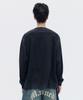 MAISON MINED Celtic Cross Long Sleeve Washed Black