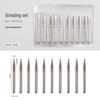 Russian Style Manicure Tool Set with Diamond & Tungsten Steel Grinding Heads
