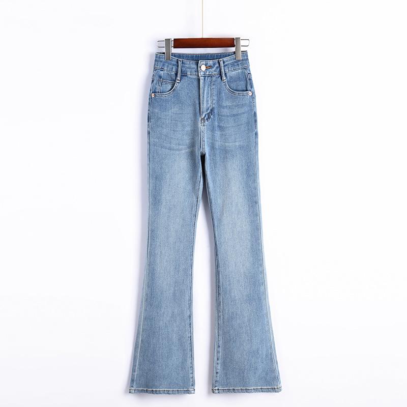 

Li Shaonü Women s High-Waist Retro Micro-Flare Pants for Spring/Autumn L