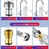 4/6-Minute Faucet Adapter & Spout Converter for Washing Machine Hose