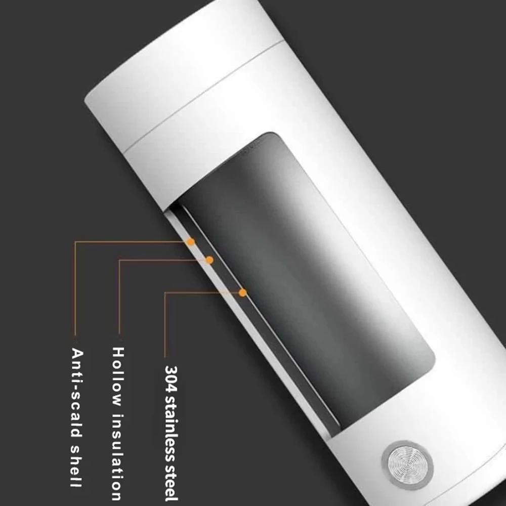 Přenosná konvice Udržování tepla Automatická Domácí Cestovní Studentská Malý Elektrický Ohřev Otevřený Hrnek na Vodu Elektrický Hrnek