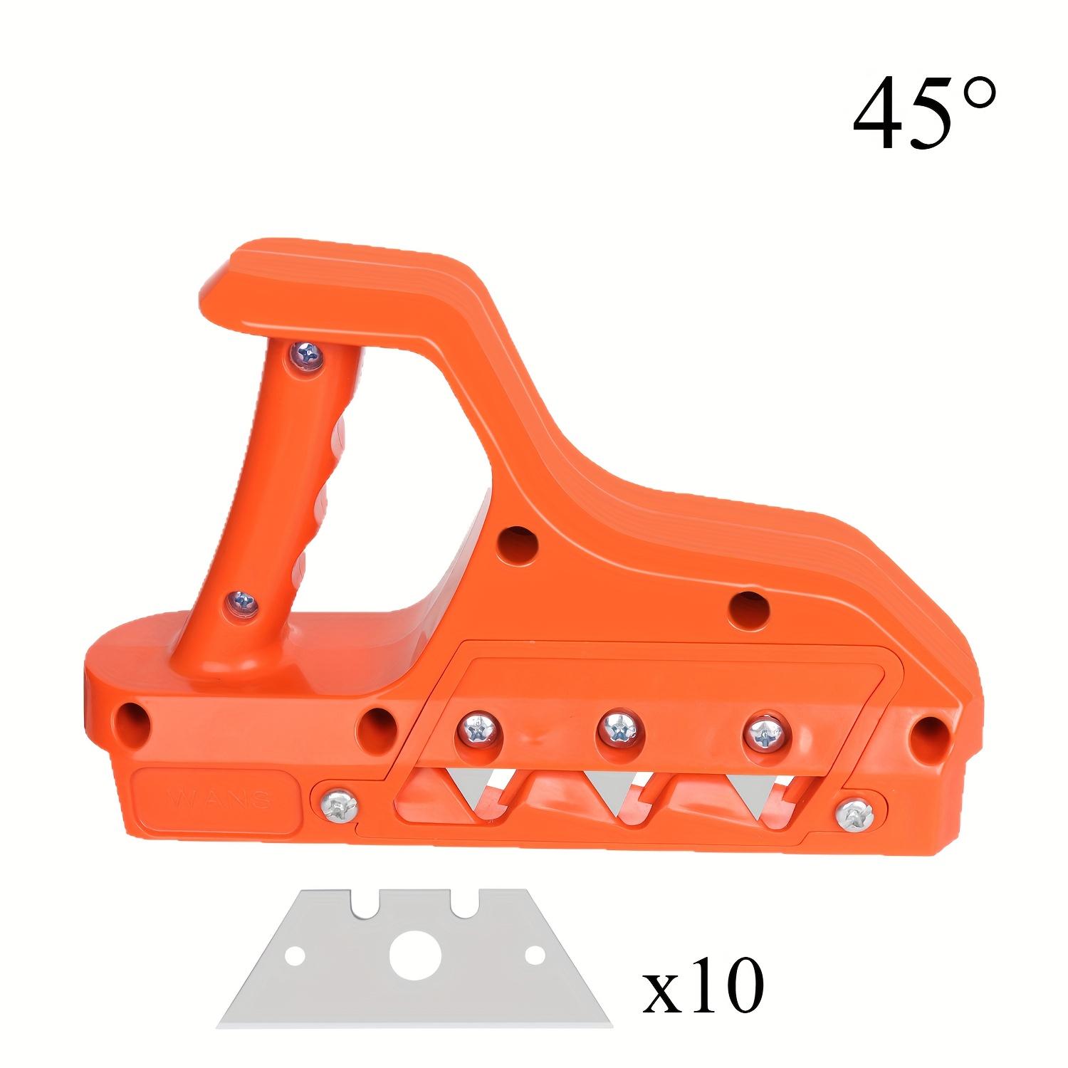 

Ручний фаскознімач для гіпсокартону - Інструмент для швидкого зняття фаски з кромки з регульованим лезом, для гіпсокартону, деревообробки, надміцна конструкція для професіоналів