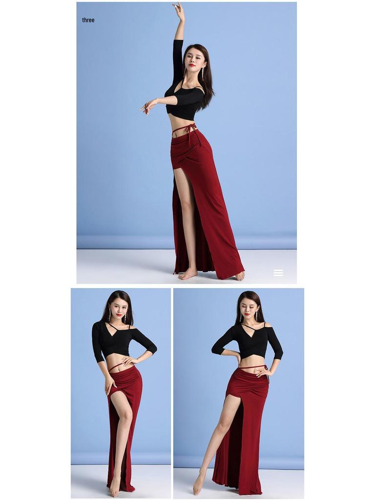 2025 Neu Herbst & Winter Schlankmachend Sexy Modal Bauchtanz Übungsoutfit