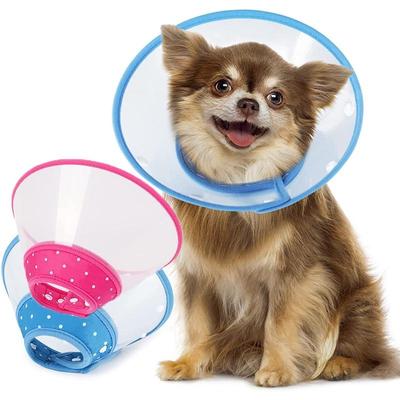 1PC Haustier Kegel Kragen Leichte Kunststoff Elisabethanischen Kragen Weiche Medizinische Chirurgie Recovery Kragen für Kleine Hunde und Große Katzen\n
