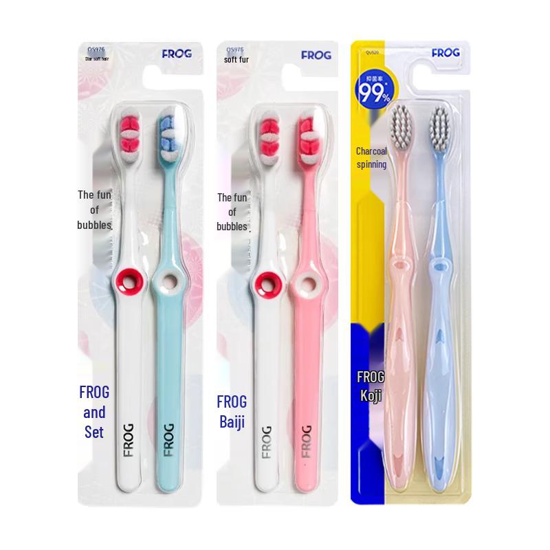 Frog Gentle Care Soft Bristle Toothbrush 6-pack