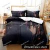 Fashion Anime 3D Arknights Bedding Sets Duvet Cover Set with Pillowcase Twin Full Queen King Bedclothes Bed Linen Customizable