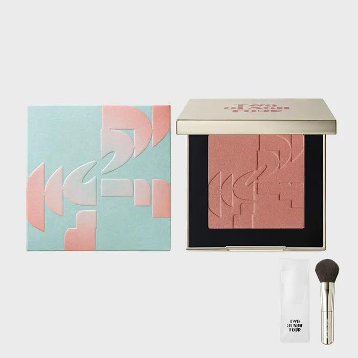All Over Face Blush Rum Beige (+ Mini Angled Brush)