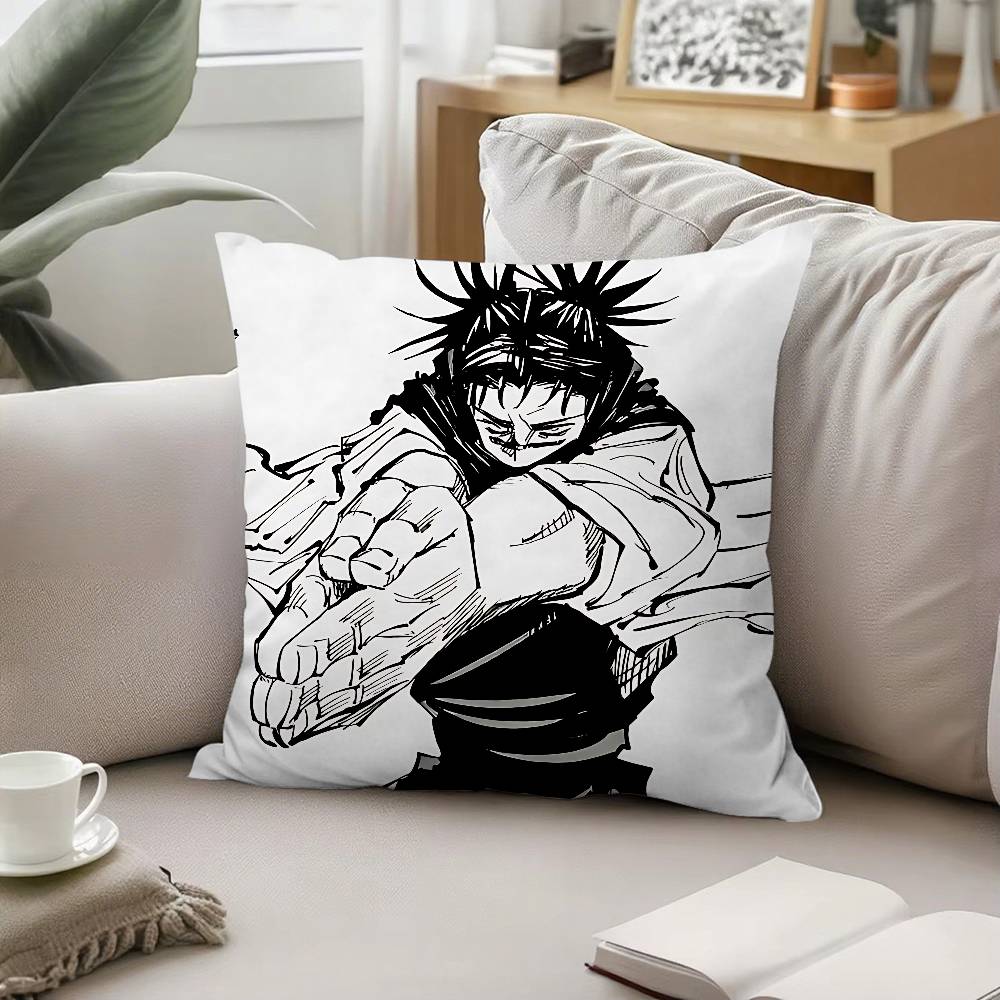 Anime C-Choso Throw Pillow Covers Pattern Cushion Cover Suitable For Sofa Bedroom Car Pillow Cover