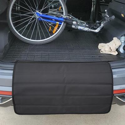 Car Trunk Cover Foldable Non Slip Guard Bumper Flap Protector For Home Car Daily Travel Outdoor Van Storage Utility Protection