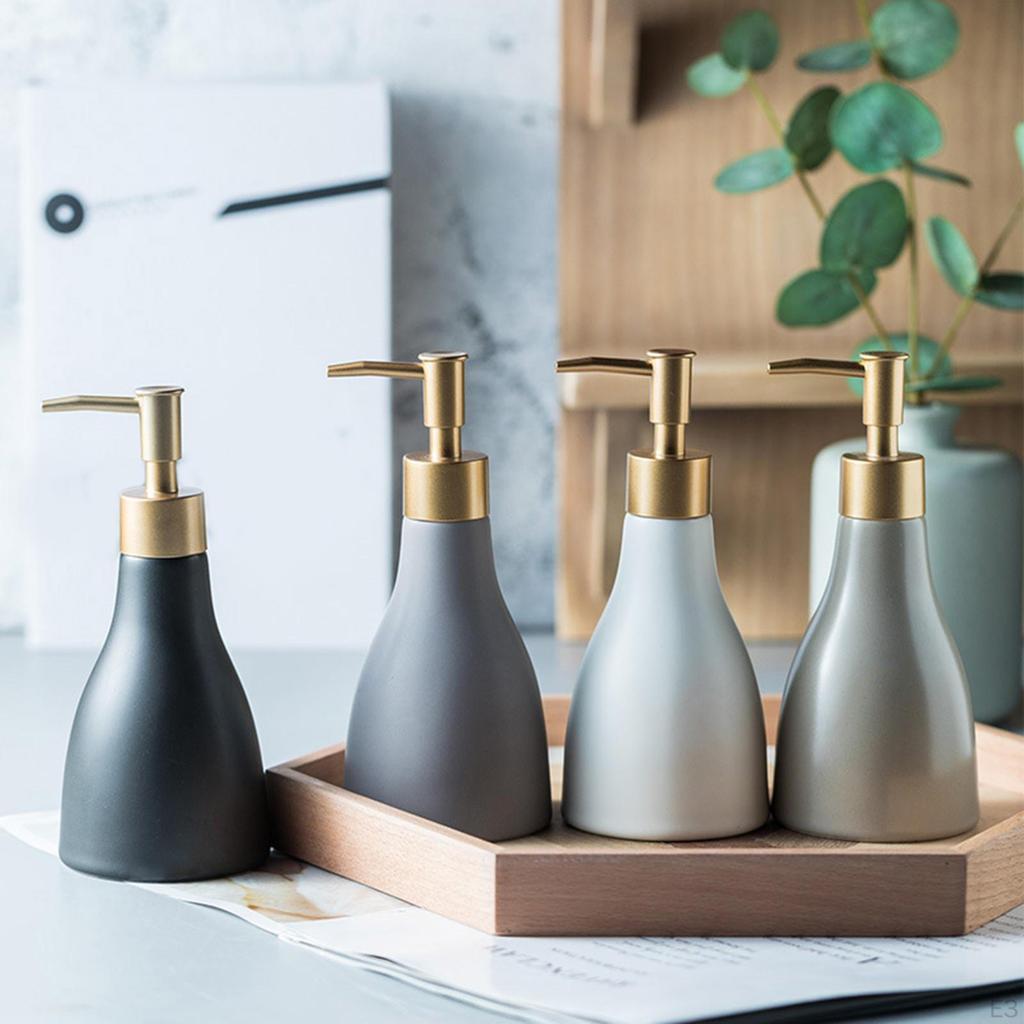 280ml Dispenser Bottle with Refillable for Bathroom Accessories