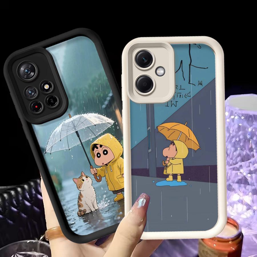 Cool Cra-Yons Cute ShinS Phone Cover Case for Xiaomi Poco F8 X3 NFC X3 Pro C51 C50 C61