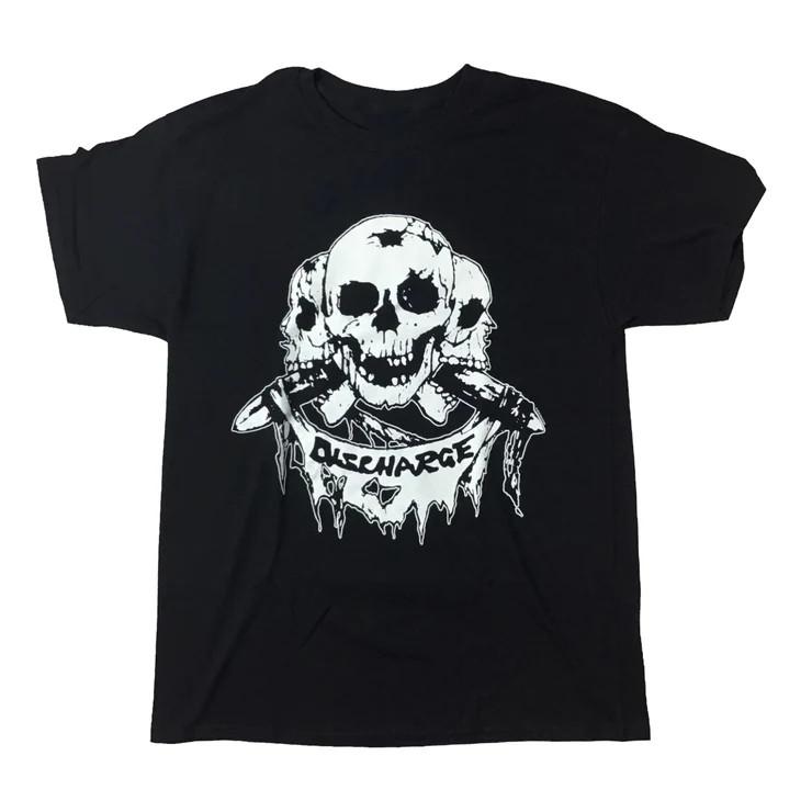 Discharge Band Poster Tour Shirt Black Unisex S-5XL 1J0405 Unisex T-Shirt XL