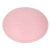 Round Nail Tech Elbow Pad PU Leather Memory Foam Easy Clean Water Proof Comfortable Elbow Hand Rest Pillow for Nail Art Pink
