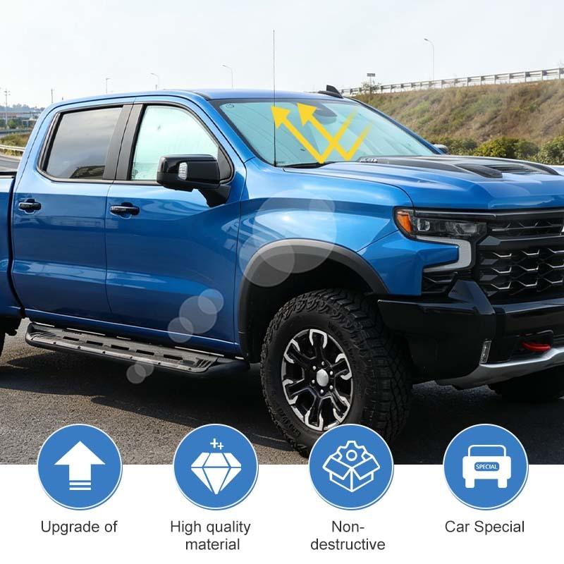 Car Windshield Sunshade Window Shade Foldable Sun Visor Cover Fit For Chevy Silverado/GMC-SIERRA 2019 Up Car Interior Accessories,6 Pcs