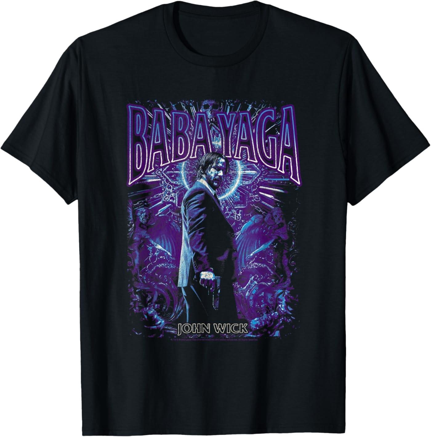 John Wick The Boogey Man Baba Yaga Modern Action Movie T-Shirt S разноцветный