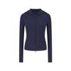 Korean Retro Double Zipper Hooded Sweatshirt Jacket - Women's Slim Fit Long Sleeve Autumn Top