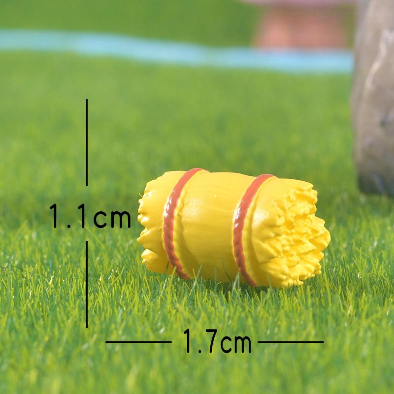 Mikro-Landschaft Niedlicher Kleiner Esel, Bauernhof-Gartenarbeit, Puppenhaus, Landschaftsdekoration, Kunsthandwerkliches Zubehör aus Harz, Kleine Ornamente