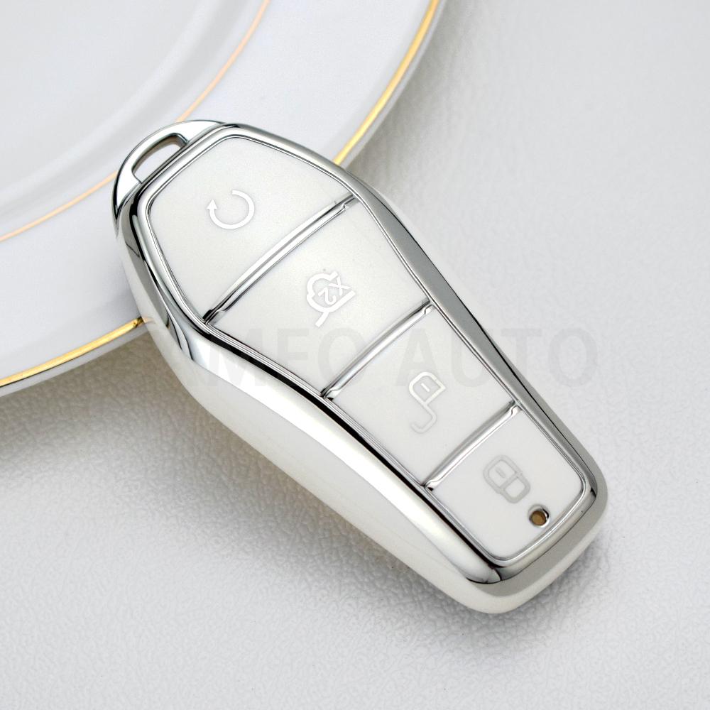TPU Shell Fob Protector Case Key Cover For Byd Song Plus Yuan Pro Atto 3 Han Ev E2 Song X Qin Tang Accessories