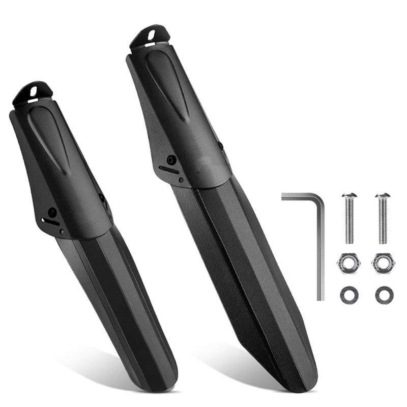 

Kids Bicycle Fenders Extended Widened High Strength Mud Guards Cycling Equipment For 14-20inch чорний
