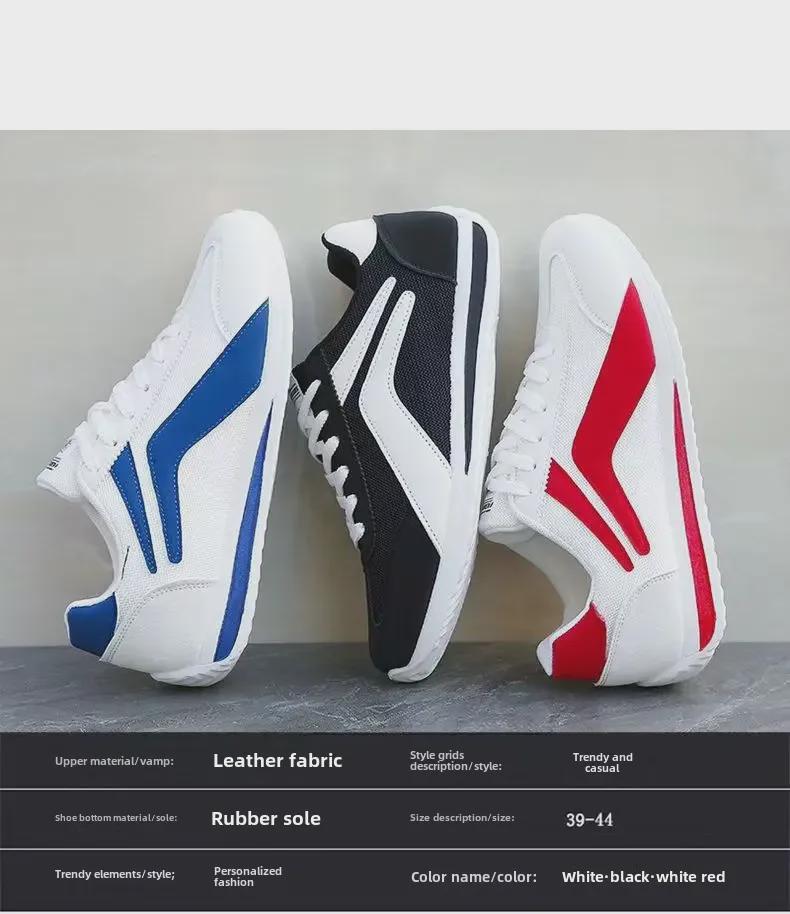 Men's Summer Korean Style Mesh Sports Shoes - Casual Trendy Running Sneakers