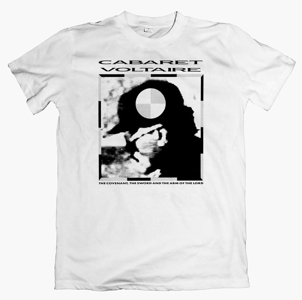 Cabaret voltaire tshirt 80s industrial electronic band tee vintage style unisex S