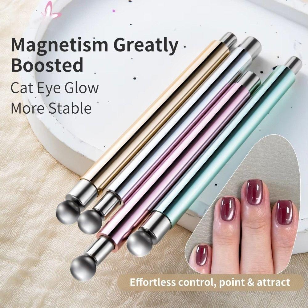 Dual-purpose Nail Magnetic Stick Double Headed Large Magnetic Pen for Manicure Magnetic Tools