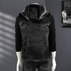 Autumn and Winter Cotton Vest Velvet Vest Men's Jacket Korean Version Tide Enlarged Vest Teen Couple Thick Plush Vest