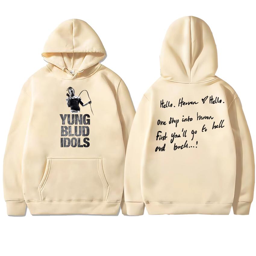 Hot Sale Yungblud IDOLS 2025 New Album Graphics Sweatshirt Unisex Vintage Hip Hop Hoodies Men Women Fleece Long Sleeve Pullovers