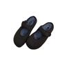 Women's Flat Shoes Outside 2025 Autumn and Winter New Ugly Cute Velcro Soft Sole Shallow Mouth Bag Head Mary Jane Shoes Lazy Shoes