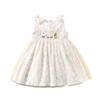 Summer Girls Pink Smocked Princess Dress With Cute Rabbit Embroidery Tulle And Cotton Printed Fabric Lovely Party Gown