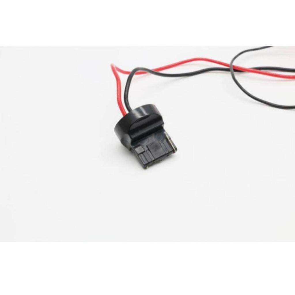 Partools T20 7440 Turn Signal Position Kit, 12 V, White, Amber, 2-Color Luminous, 42