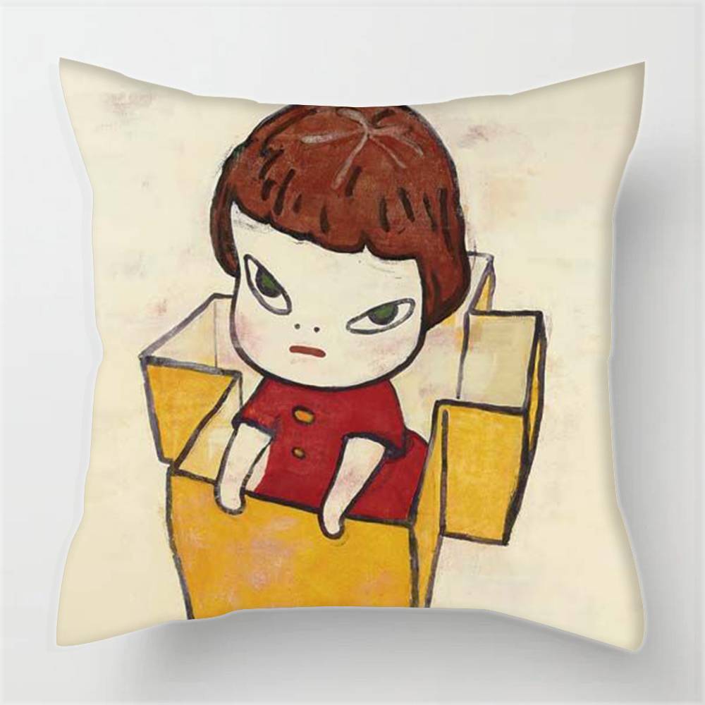 Pillowcases cushion covers living room sofas home decor gifts Anime Y-Yoshitomos Art bad kids