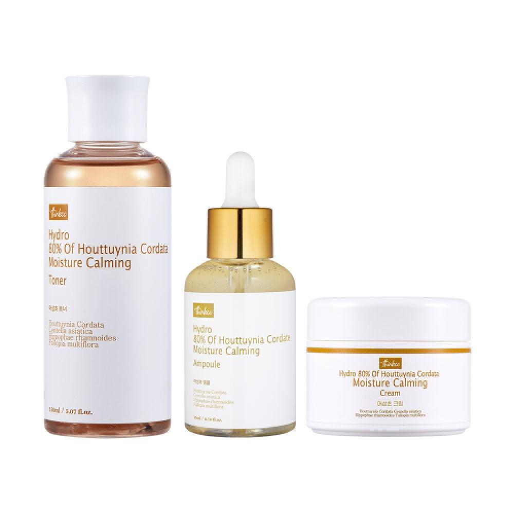 Thinkco Hydro 80 Hydro Hydro Hydro Moisturizing Toner Ampoule Cream Skincare 3 Set NONE