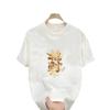 Cross-Border Exclusive Supply Of Good Goods 100% Cotton Short-Sleeved T-Shirts For Men And Women, American Loose Couples, Round Neck Trendy Casuals