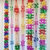 2/4/8Pcs Multi Colour Ornaments Party Supplies Christmas Decor Ceiling Wreath Metalic Foil Garland Hanging Decoration