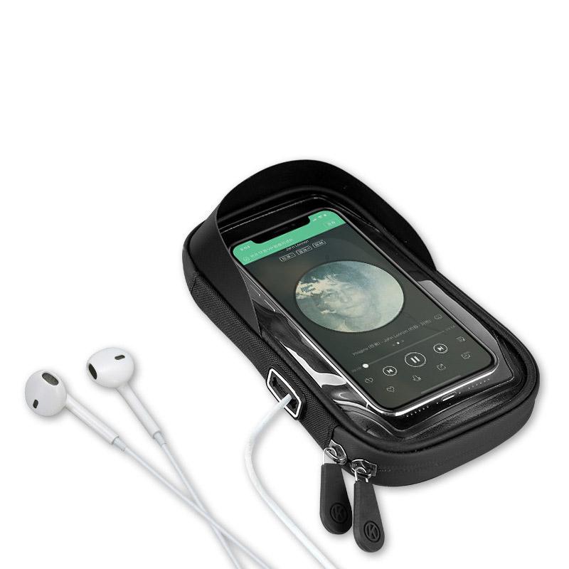 New Bike Mobile Phone Holder Support Handlebar Mount Bag for Samsung iPhone Universal Cell Phone Bracket Stand Bicycle Touch Screen Waterproof Cover