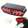 Motorcycle Tail Light With Turn Signals Ultra-Bright LED Brake Tail Light Sequential Running Lamp Motorbike Brake Rear Light