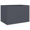 VidaXL Planter, Flower Box, Plant Pot, Flower Box, Raised Garden Bed for Garden Patio Terrace, Anthracite 841597