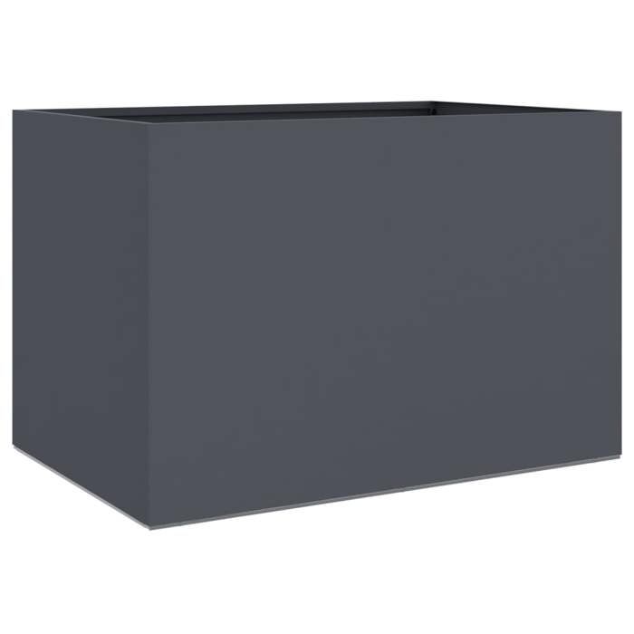VidaXL Planter, Flower Box, Plant Pot, Flower Box, Raised Garden Bed for Garden Patio Terrace, Anthracite 841597