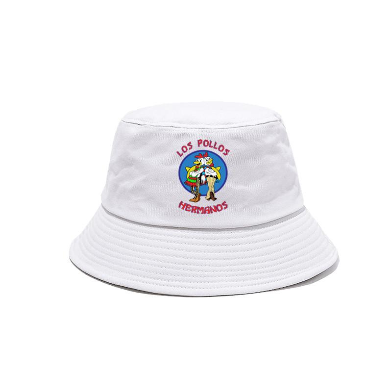 Los Pollos HerUnisexos Bucket Hats New Outdoor Cotton Panama Hat Summer Cool Sun Caps Bob Hat