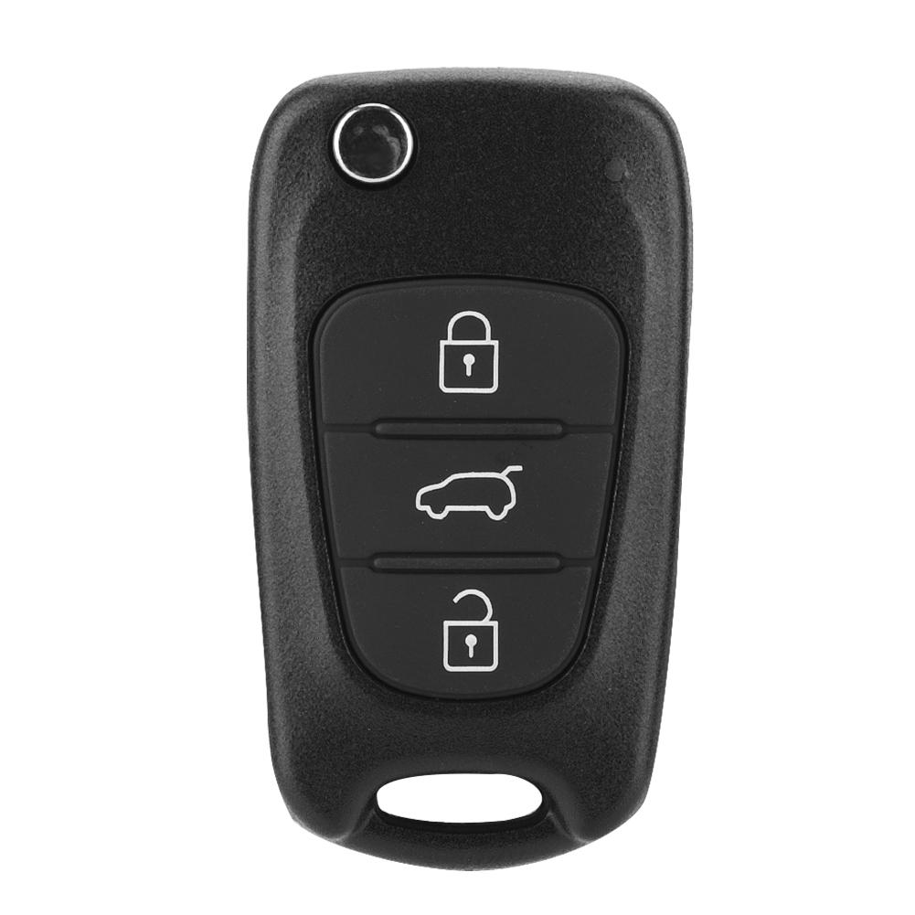 3 Button Car Remote Flip Key Fob Case Protective Cover Shell Fit for HYUNDAI I20 I30