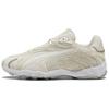 Inhale Slip Resistant Abrasion Resistant Low Top Running Shoes Unisex Gray White 403275-01