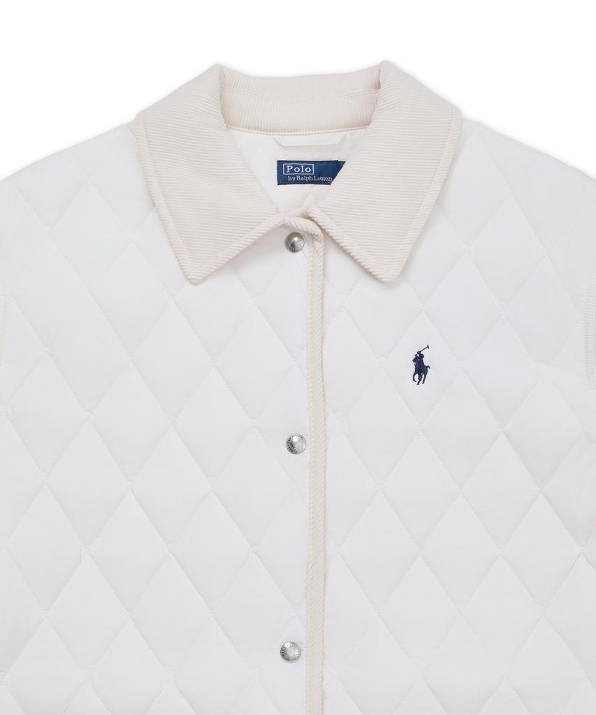 Polo Ralph Lauren Quilted Half Jacket - Natural