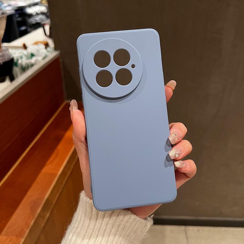 For OnePlus 13 13R 12R 11R ACE 5 3 2 Case Solid Color TPU Soft Silicone Shockproof Lens Protection Matte Phone Cover